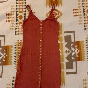 FASHION NOVA cami button down dress